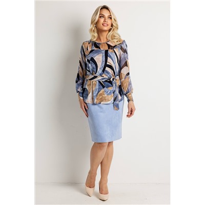 Блузка женская  4021/19/Мультиколор