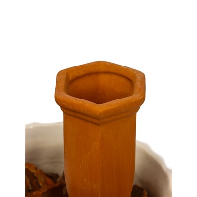Ороситель «Терракот», 13.8×4.8 см, керамика, набор 4 шт.