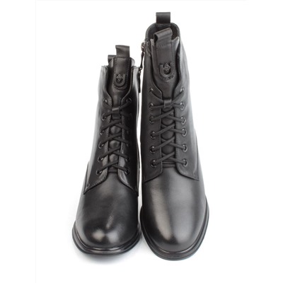 04-M3-H239 BLACK Ботинки зимние женские (натуральная кожа, натуральный мех)