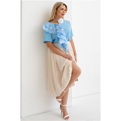 Блузка ТБ-96-1 голубой