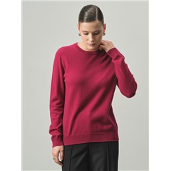 Джемпер из кашемира женский KW040797-E баклажановый