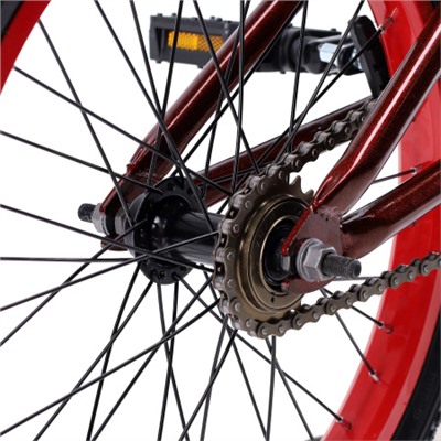 Велосипед BMX 18" COMIRON WOOHOO Рама 18" OPALE RED