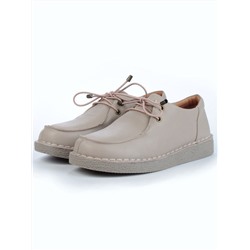 01-D7583-5 BEIGE Ботинки демисезонные женские (натуральная кожа)