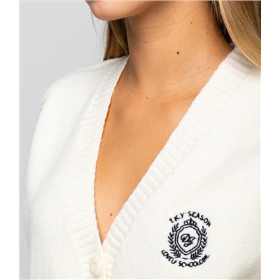 Жилет #КТ866 (3), кремовый