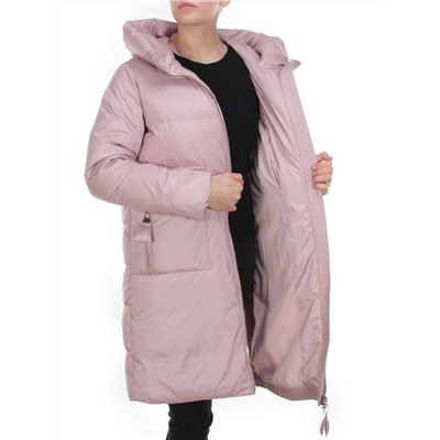 2119 PINK Пальто зимнее женское MELISACITI (200 гр. холлофайбера)