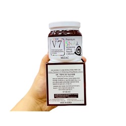 Отбеливающий крем для лица MIZAC V7 с улиточным муцином 80 ml