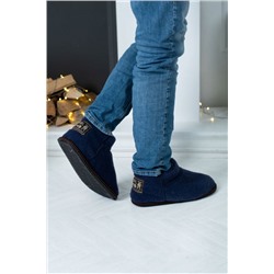 УГГИ UGG BOOTS WOOL цвет Индиго (ВОЙЛОК)