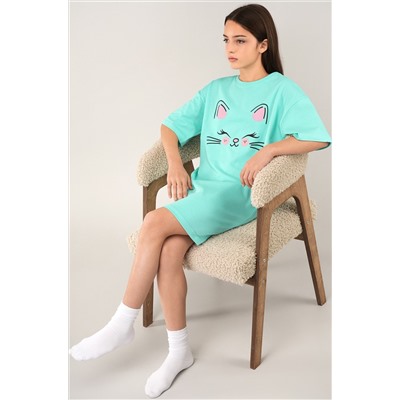 Туника оверсайз для девочки Happyfox