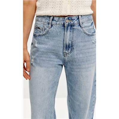 Джинсы F612-0153 l.blue