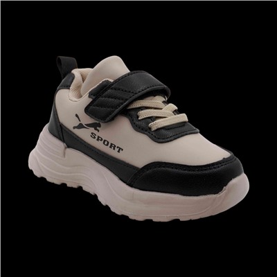 Кроссовки А865-6 бежевые