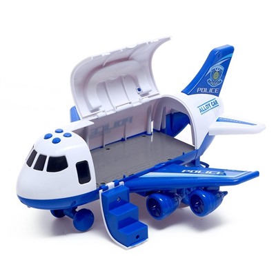 УЦЕНКА Парковка «Полицейский самолёт», световые и звуковые эффекты