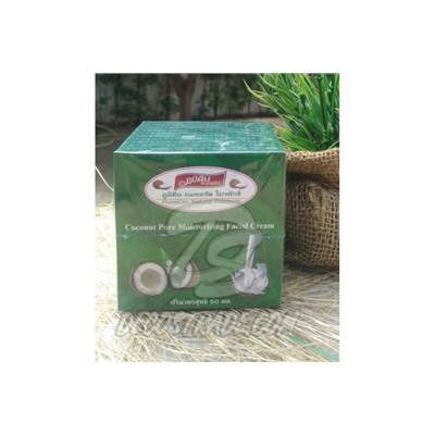 Кокосовый увлажняющий крем для лица от PumeDin Natural Products, Coconut Pure Moisturizing Facial Cream, 50 мл