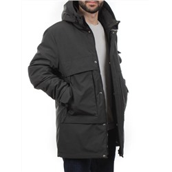 8896 GRAY GREEN Куртка мужская зимняя облегченная (130 гр. холлофайбер)