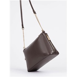 Женская кожаная сумка Richet 3199LGU 804 Коричневый