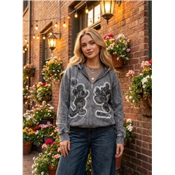 Толстовка OVER SIZE хлопок