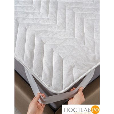 CASSIA КЛАУД СОФТ Стеганый Hамат-к 160х200, 1пр,хлопок-тик/микроволокно