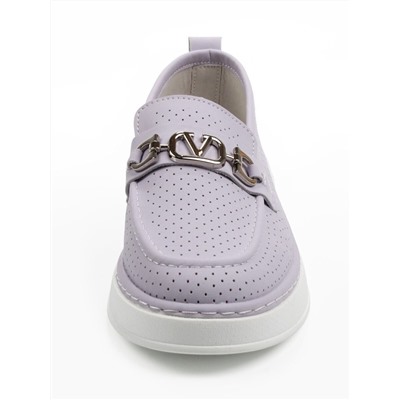 06-YE286-3 PURPLE Туфли женские (натуральная кожа)