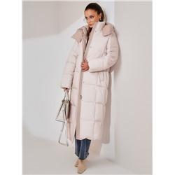Пуховик женский светло-бежевый
