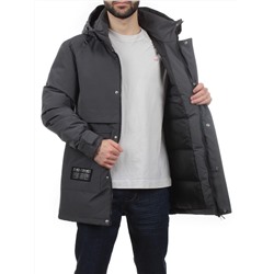 8895 DK. GRAY Куртка мужская зимняя облегченная (130 гр. холлофайбер)