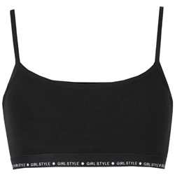 4012-02 Топ для девочки черный (BAYKAR)