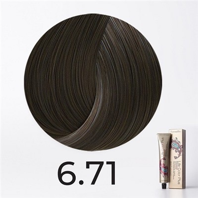 Farmavita Life Color Plus Крем-краска 6.81/6.71 светло-коричневый пепельный 100 мл