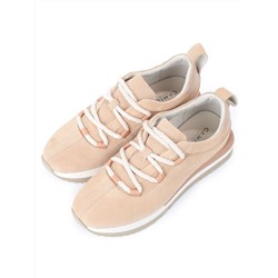 03-5950-6 BEIGE Полуботинки женские (натуральная замша)