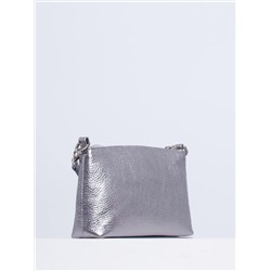 Женская кожаная сумка Richet 2830LN 918 Серебряный