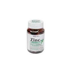 Пищевая добавка Цинк с минералами от Vistra Zinc 15mg Natural Extract 45 капсул