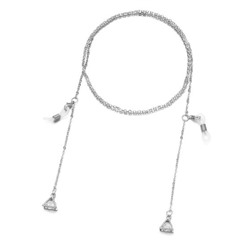 Цепочка для очков и маски EC0035-(70+9)cm Триугольник.