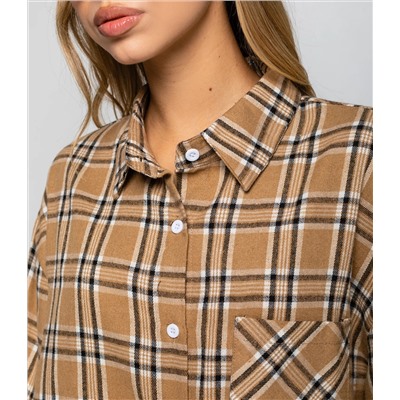 Рубашка #КТ225 (5), бежевый