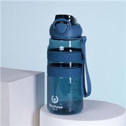 Бутылка для воды спортивная Woohooo H2O цвет Dark Blue 850 ml/ уп60
