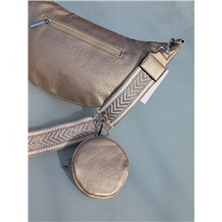 КОМБО испанские босоножки S44ACP+итальянская сумка PELLE- PAOLO BAGS 397 (450) Platino АКЦИЯ