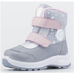 Ботинки зима Котофей 454891-42 сер/роз ( 2,5)