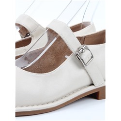 06-DLG27-2 LT. BEIGE Туфли женские (натуральная кожа)