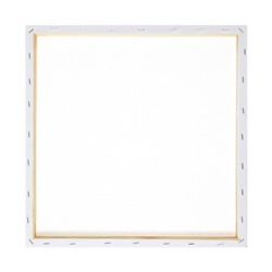 Холст на подрамнике Calligrata, хлопок 100%, 1.6×40×40 см, акриловый грунт, мелкозернистый, 280 г/м²