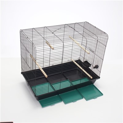 Клетка для птиц, «Рикки max 3», 79×44×65 см, микс цветов
