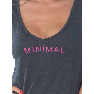 Платье женское Minimal КП1437П1 антрацит
