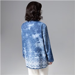 Жакет из джинсы с вышивкой, Игра по правилам шика