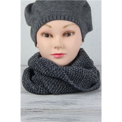 Полесье С6021-18 8С0531-Д43  черный+серый, Шарф