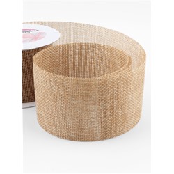 Лента текстильная «Классика», 60 мм, 4.5 ± 0.5 м, цвет бежевый