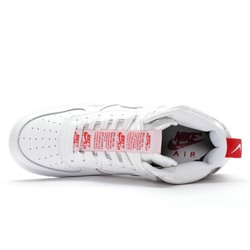 Sport + NK DB5123-14 Кеды бел-красн кожа, подклад термомембрана