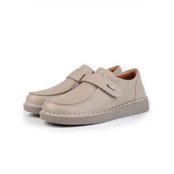 01-7581-5 BEIGE Ботинки демисезонные женские (натуральная кожа)