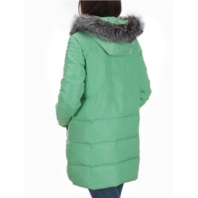 15113 GREEN Куртка зимняя облегченная женская (150 гр. холлофайбер)