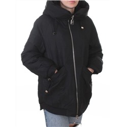 A05 BLACK Куртка стеганая зимняя женская (150 гр. холлофайбер)