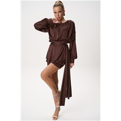 Платье Муза (шоколадный)