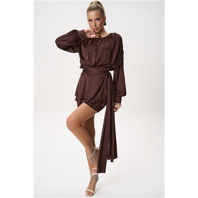 Платье Муза (шоколадный)
