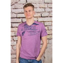 Футболка 3522 фиолетовый MAX WAY