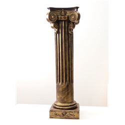 Колонна декоративная, 120 см, полистоун под бронзу