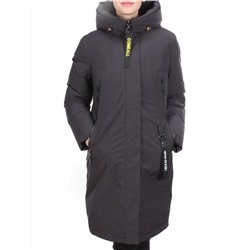 YR-961 DARK GRAY Пальто зимнее женское АЛИСА (200 гр. холлофайбера)