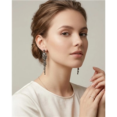 Серьги с чешскими кристаллами